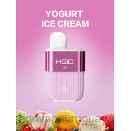 HQD HOT 5000 bocanadas | Puff HQD Sabores 868F58 helado de yogur