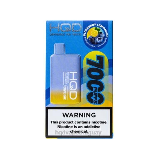 HQD CUVIE BAR desechable | HQD Vape Uruguay 868F141 Limonada de arándanos