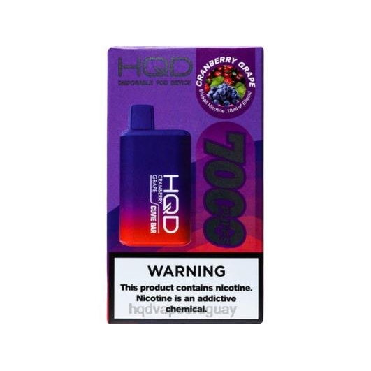 HQD CUVIE BAR desechable | HQD Vape Uruguay 868F161 uva de arándano