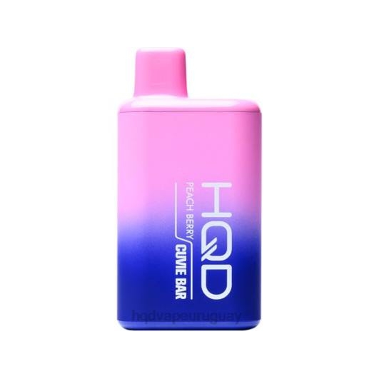 HQD CUVIE BAR desechable | Puff HQD Sabores 868F228 baya de durazno