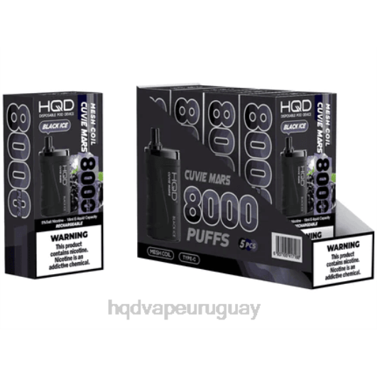 HQD CUVIE MARS desechable | HQD Online Shop 868F135 hielo negro