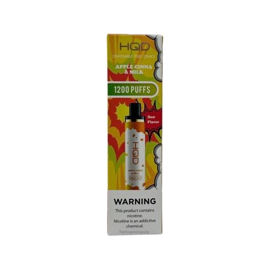 HQD CUVIE PLUS desechable | HQD Vape Shop 868F126 manzana, cina y leche