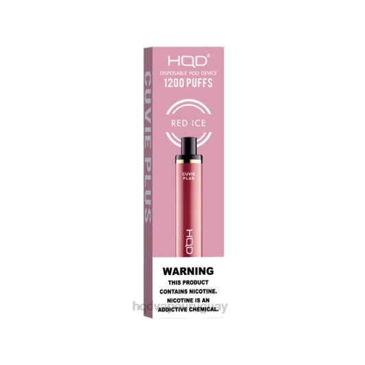 HQD CUVIE PLUS desechable | HQD Vape Shop 868F246 hielo rojo