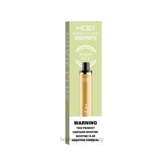 HQD CUVIE PLUS vaporizador desechable | HQD Cigarrillo Electronico 868F220 Miami Vice