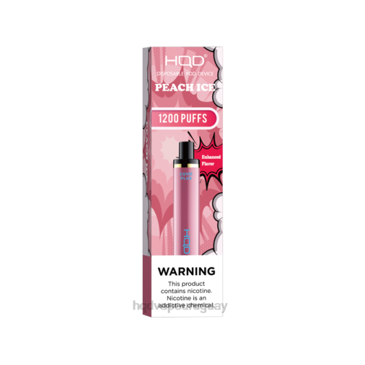HQD CUVIE PLUS vaporizador desechable | HQD Cigarrillo Electronico 868F230 hielo de durazno