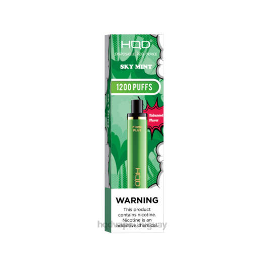HQD CUVIE PLUS vaporizador desechable | HQD Cigarrillo Electronico 868F250 cielo menta