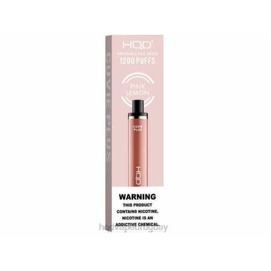 HQD CUVIE PLUS vaporizador desechable | HQD Comprar 868F237 limon rosa