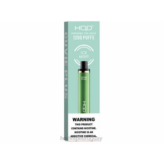 HQD CUVIE PLUS vaporizador desechable | HQD Vape Precio 868F202 menta helada