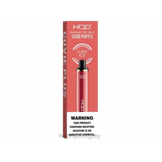 HQD CUVIE PLUS vaporizador desechable | HQD Vape Precio 868F212 hielo exuberante