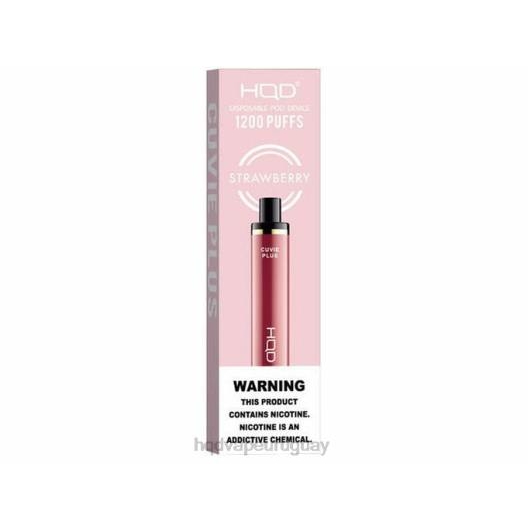 HQD CUVIE PLUS vaporizador desechable | HQD Vape Precio 868F252 fresa