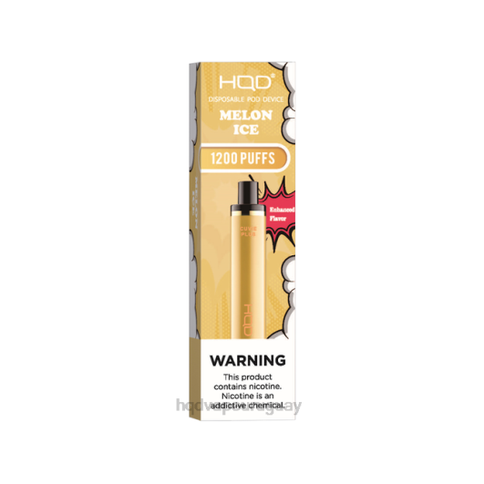 HQD CUVIE PLUS vaporizador desechable | HQD Vape Sabores 868F219 hielo de melón
