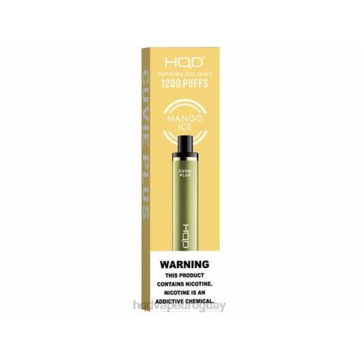 HQD CUVIE PLUS vaporizador desechable | HQD Vape Shop 868F216 hielo de mango
