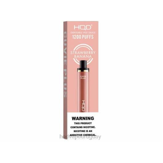 HQD CUVIE PLUS vaporizador desechable | HQD Vape Shop 868F256 Fresa plátano
