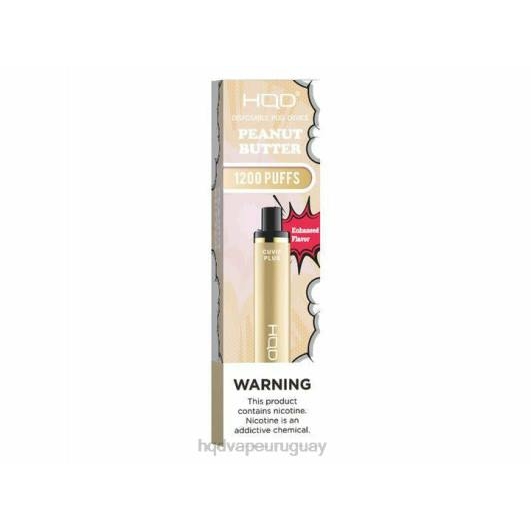 HQD CUVIE PLUS vaporizador desechable | HQD Vape Uruguay 868F231 mantequilla de maní