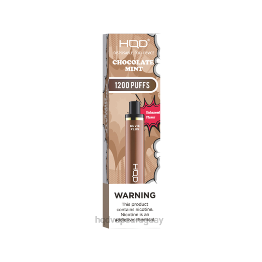 HQD CUVIE PLUS vaporizador desechable | HQD Vapes Sale 868F153 chocolate con menta