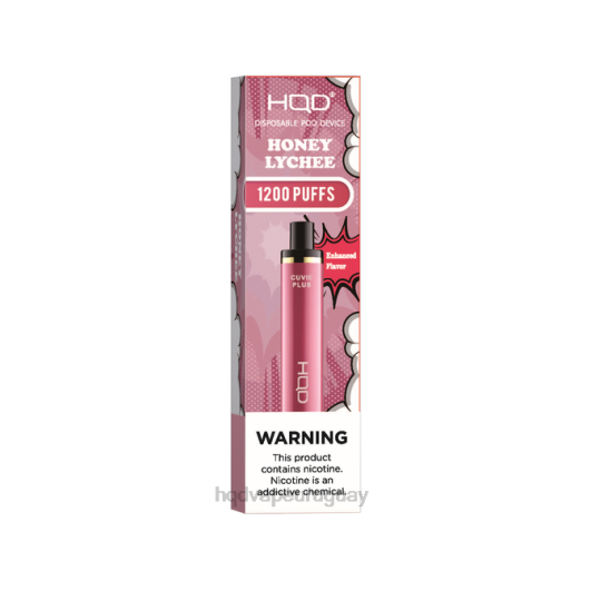 HQD CUVIE PLUS vaporizador desechable | HQD Wholesale 868F174 miel de lichi