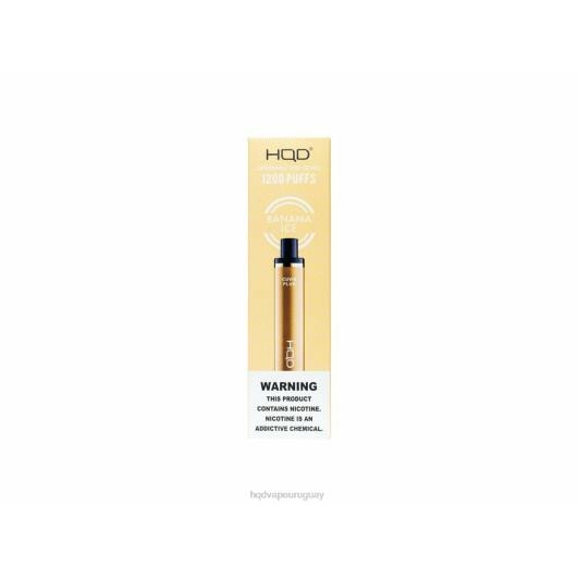 HQD CUVIE PLUS vaporizador desechable | Puff HQD Sabores 868F128 hielo de plátano