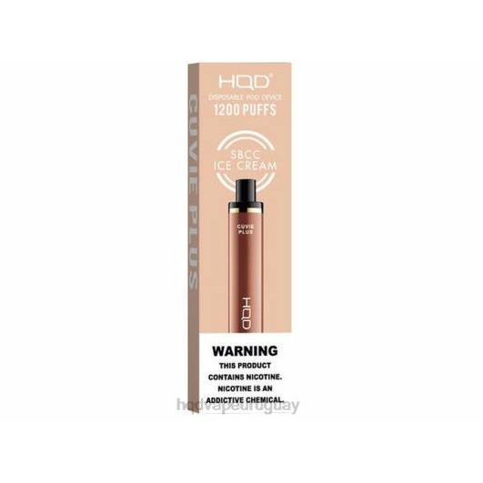 HQD CUVIE PLUS vaporizador desechable | Puff HQD Sabores 868F248 helado sbc