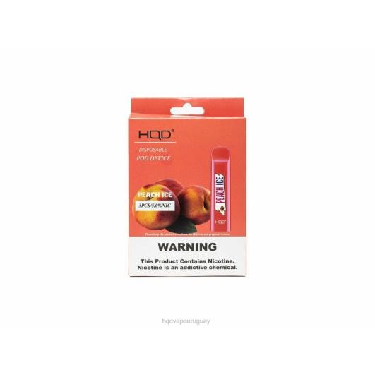 HQD CUVIE desechable | HQD Cigarrillo Electronico 868F280 hielo de durazno