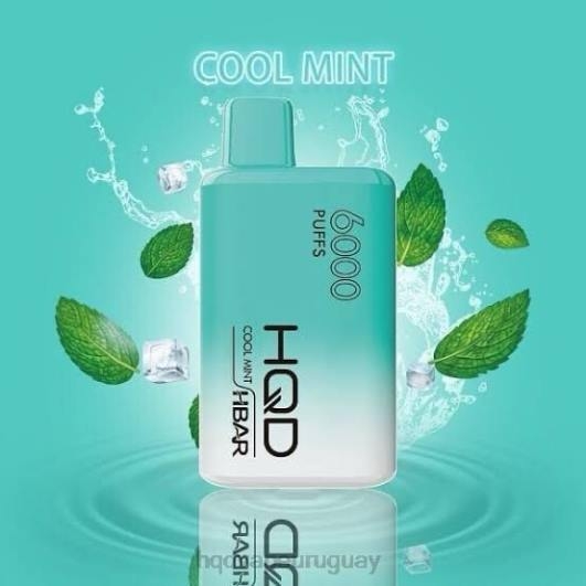 HQD HBAR 6000 bocanadas | Puff HQD Sabores 868F48 menta fresca